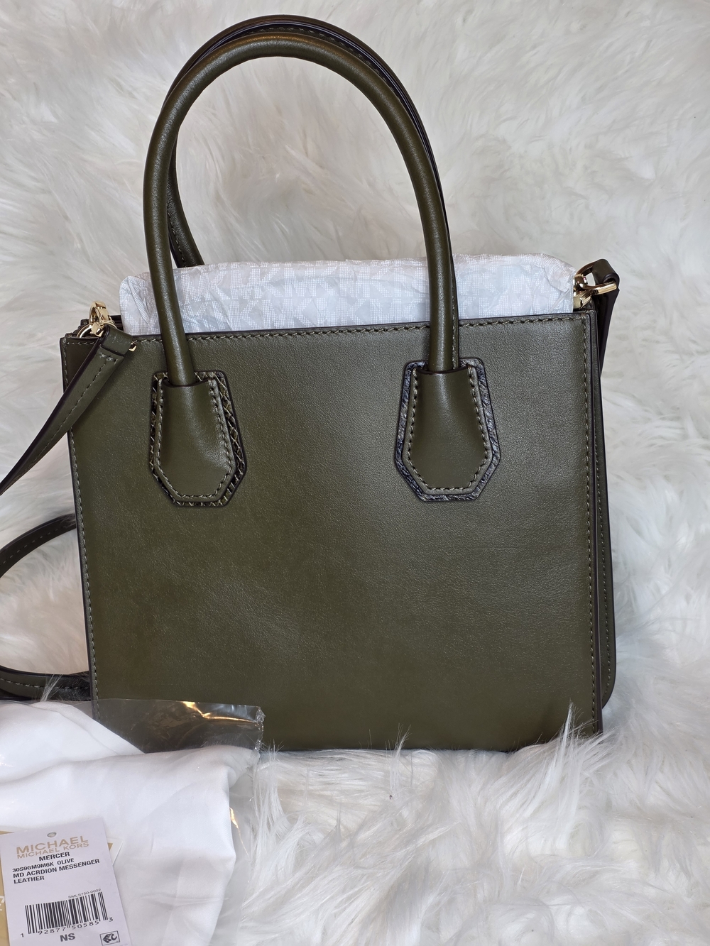 MICHAEL MICHAEL KORS Mercer  Butterfly Appliqué SatchelCrossbody NWT Retail $358 - Picture 5 of 14